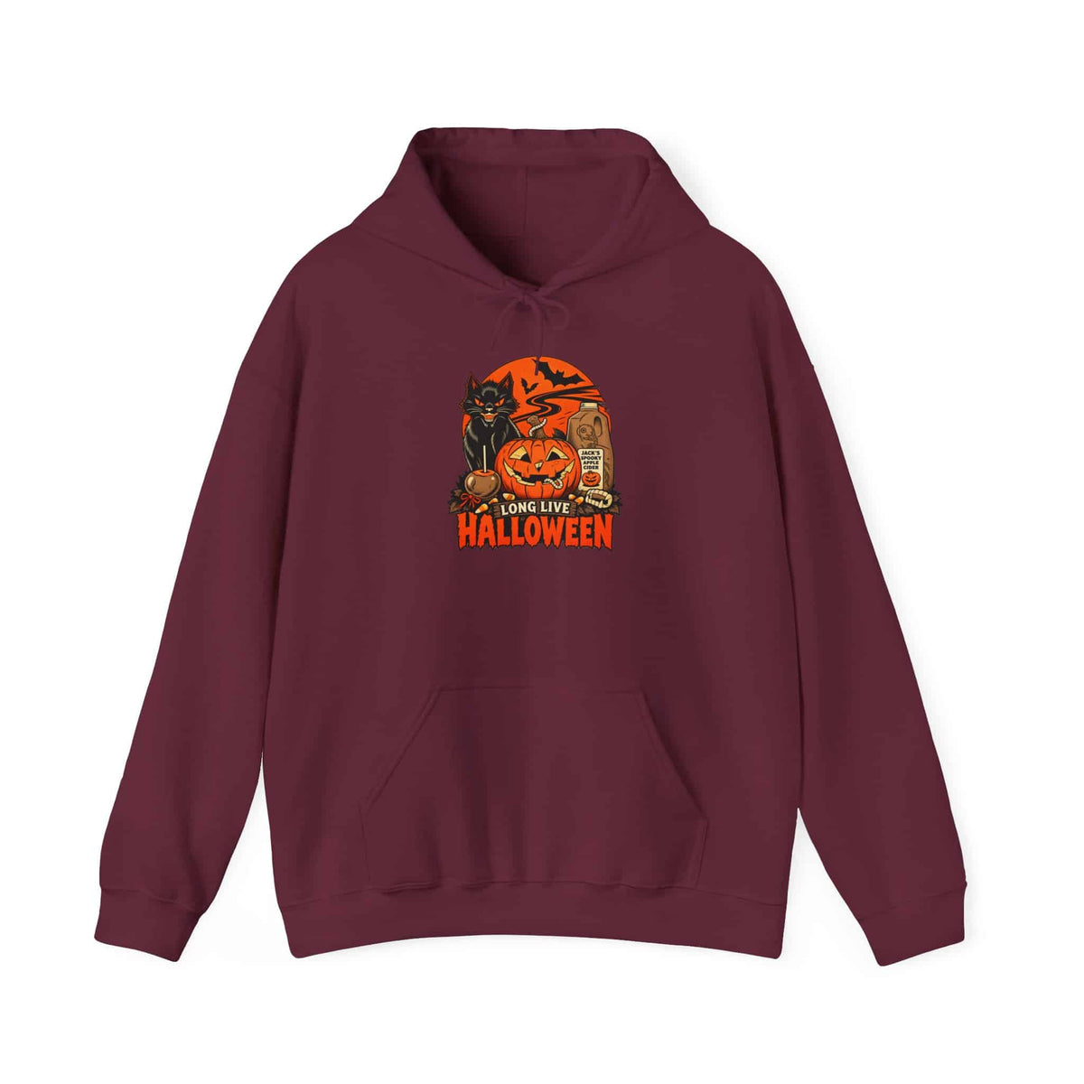 Midnight Cat Hooded Sweatshirt image 17