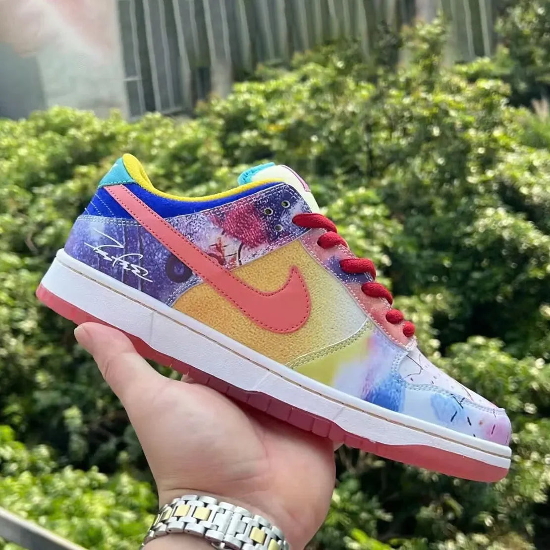 Futura x SB Dunk Low Shoes Sneakers - nk0004075 image 3