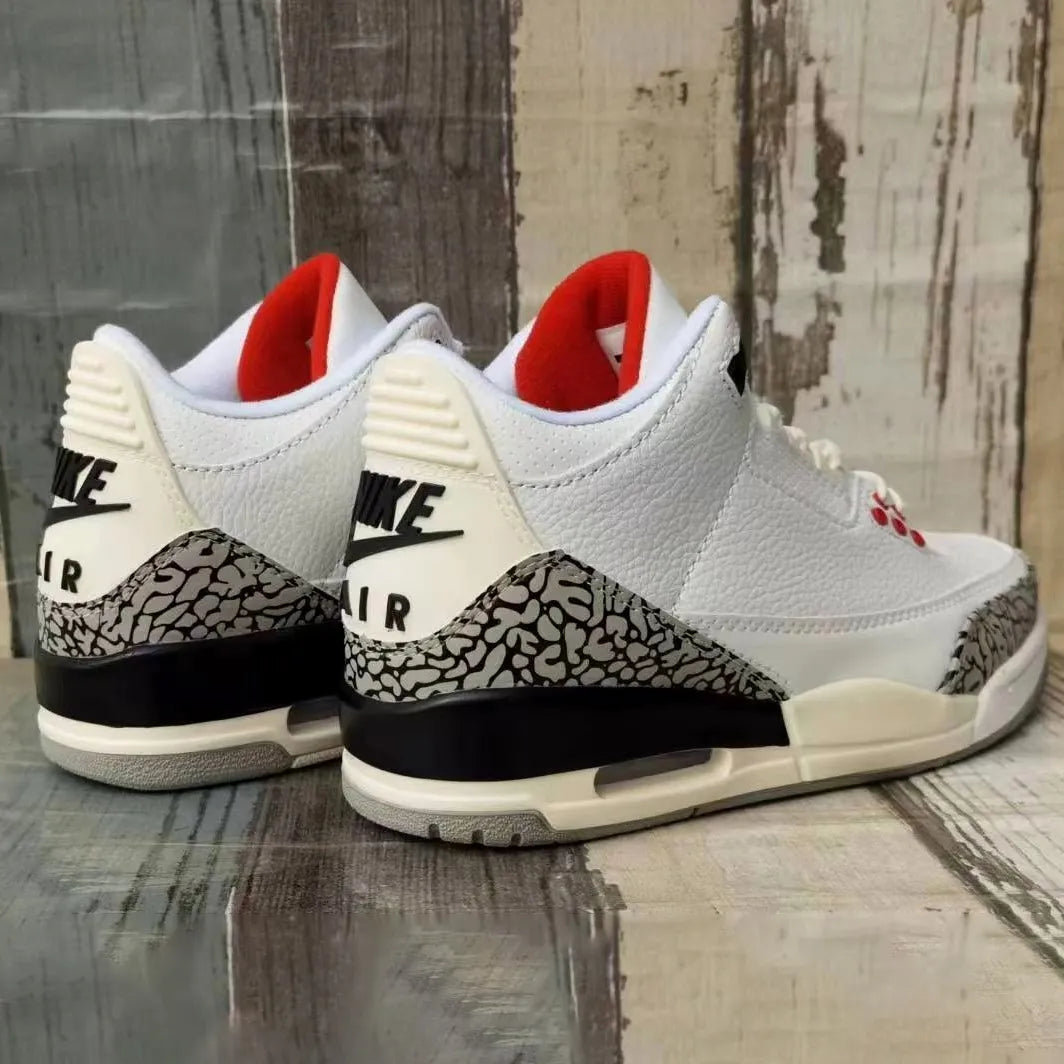 AJ 3 Retro White Cement Reimagined OG Shoes Sneakers - nk0002616 image 9