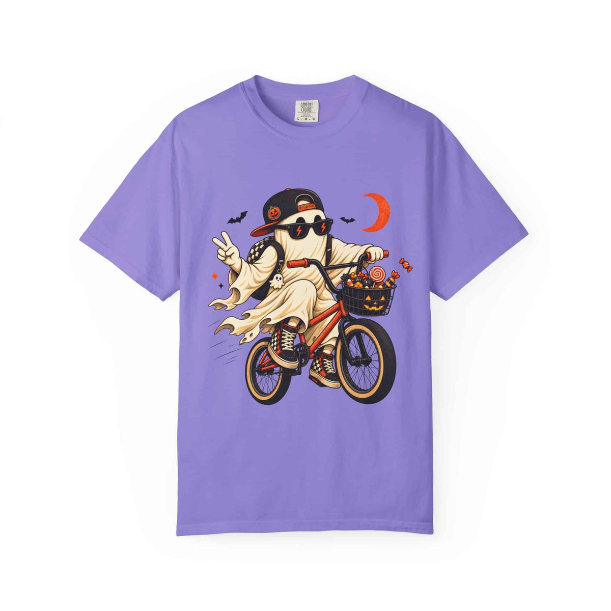 Gangster Mask Unisex Garment-Dyed T-shirt image