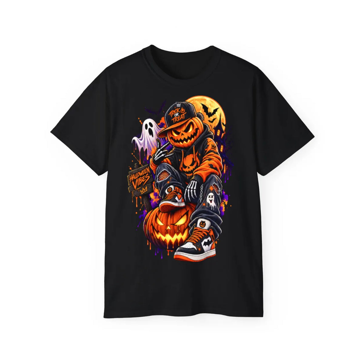Halloween Pumpkin Shirt – POD0011 image