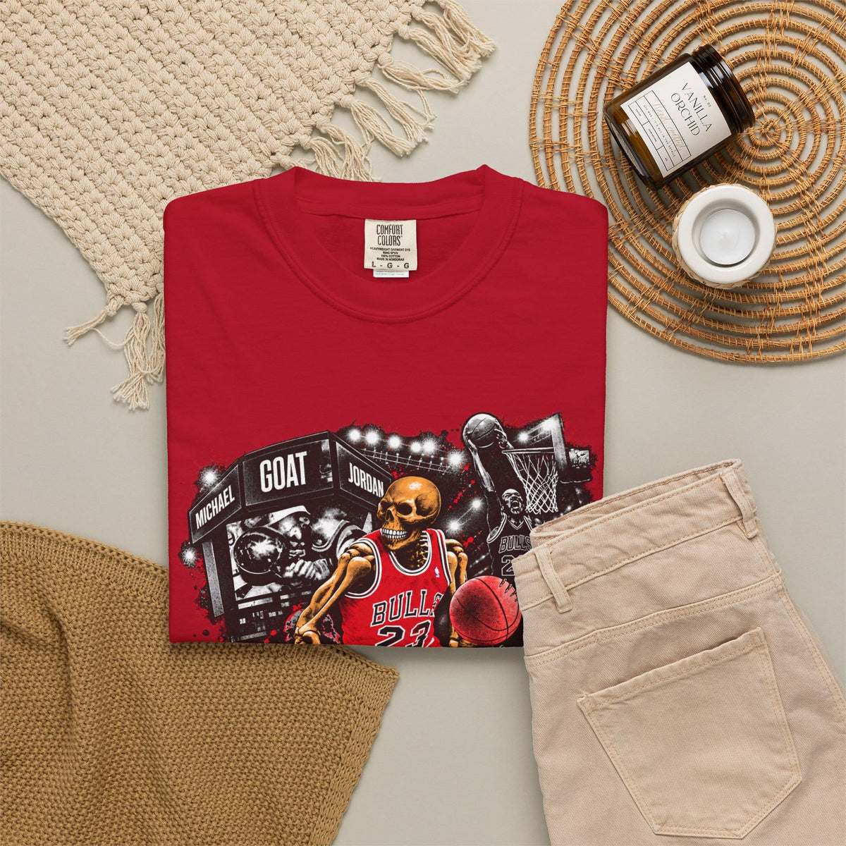 Chicago Legend 23 Unisex Garment-Dyed T-shirt image 59