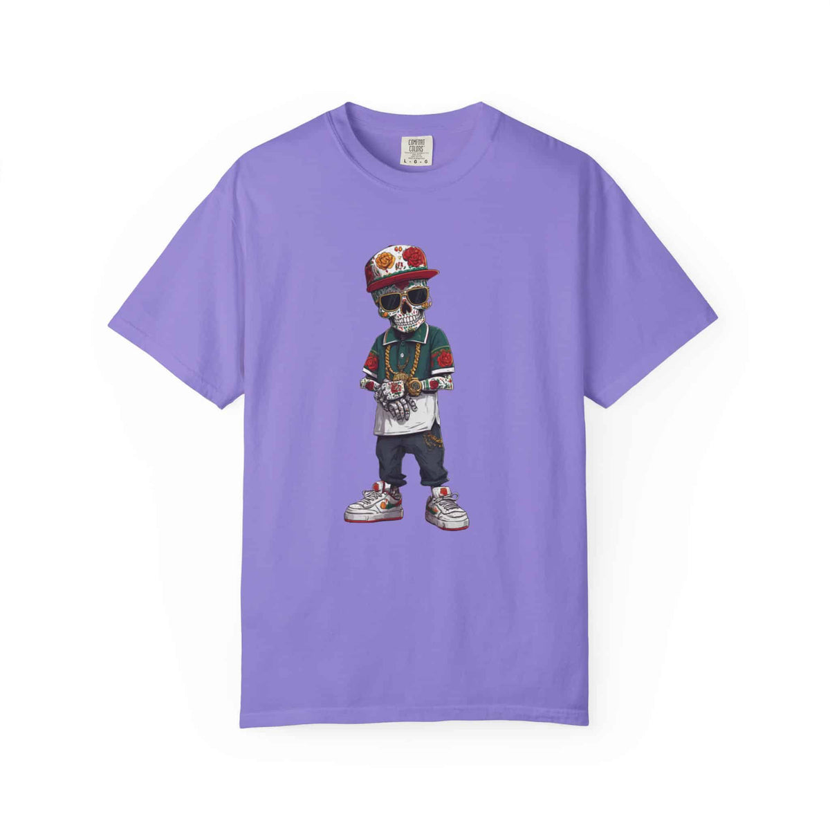 Skull Luxury Unisex Garment-Dyed T-shirt image 42