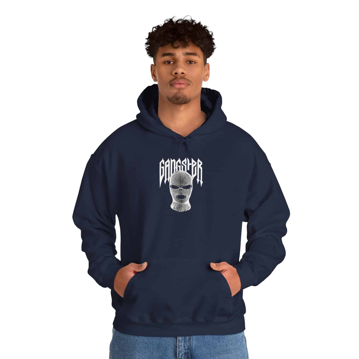 Gangster Mask Hooded Sweatshirt image 69