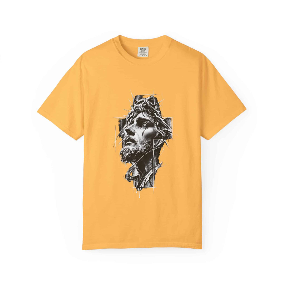 Crown of Faith 2 Unisex Garment-Dyed T-shirt image 36
