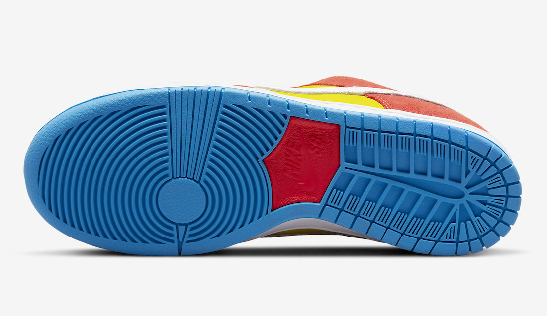 SB Dunk Low Pro Bart Simpson Shoes Sneakers - nk0001869 image 2