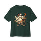 Ghost Rider BMX Unisex Oversized Boxy Tee - Forest, XS image