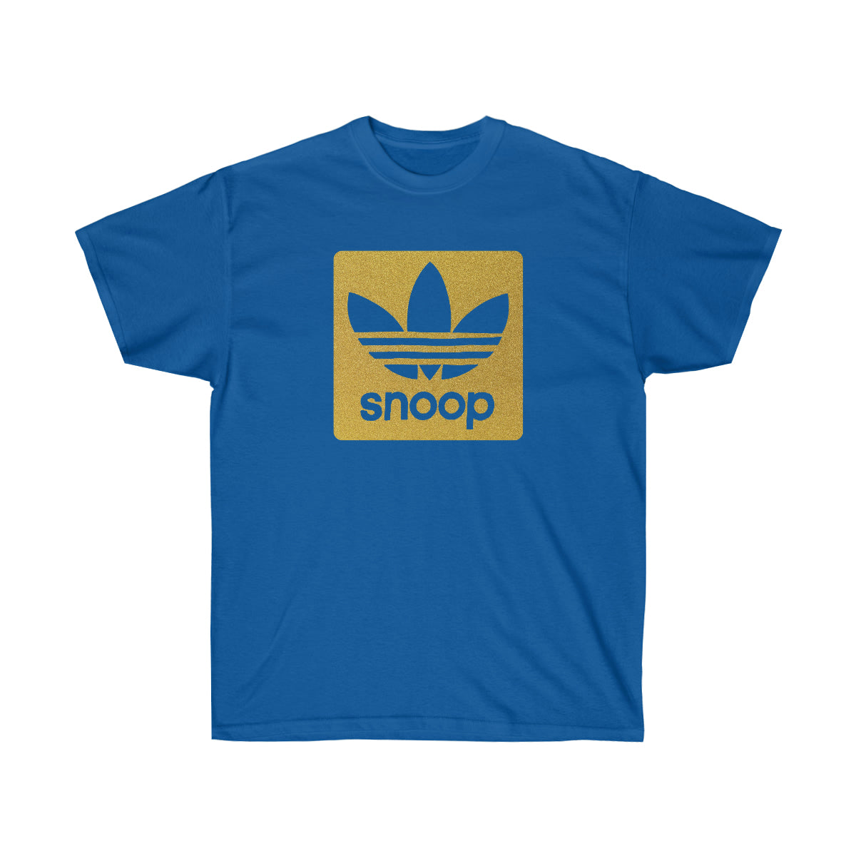 Rap Vintage Adidas Logo Men T-Shirt - Royal, 3XL image