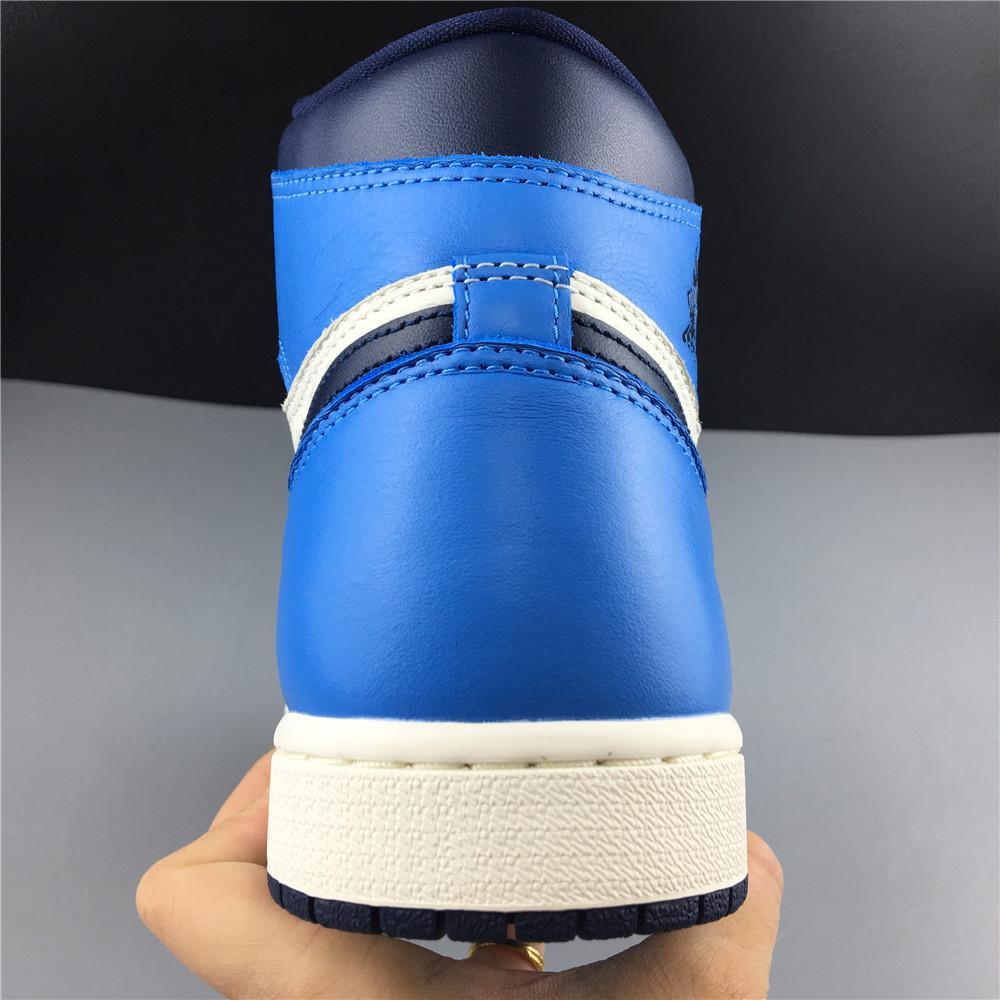 AJ 1 Retro High Obsidian UNC Shoes Sneakers - nk0000293 image 7