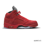 AJ 5 Retro Red Suede Shoes Sneakers - nk0005143 image 0