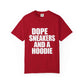 Graphic Print  Unisex Garment-Dyed T-shirt - POD0036 image