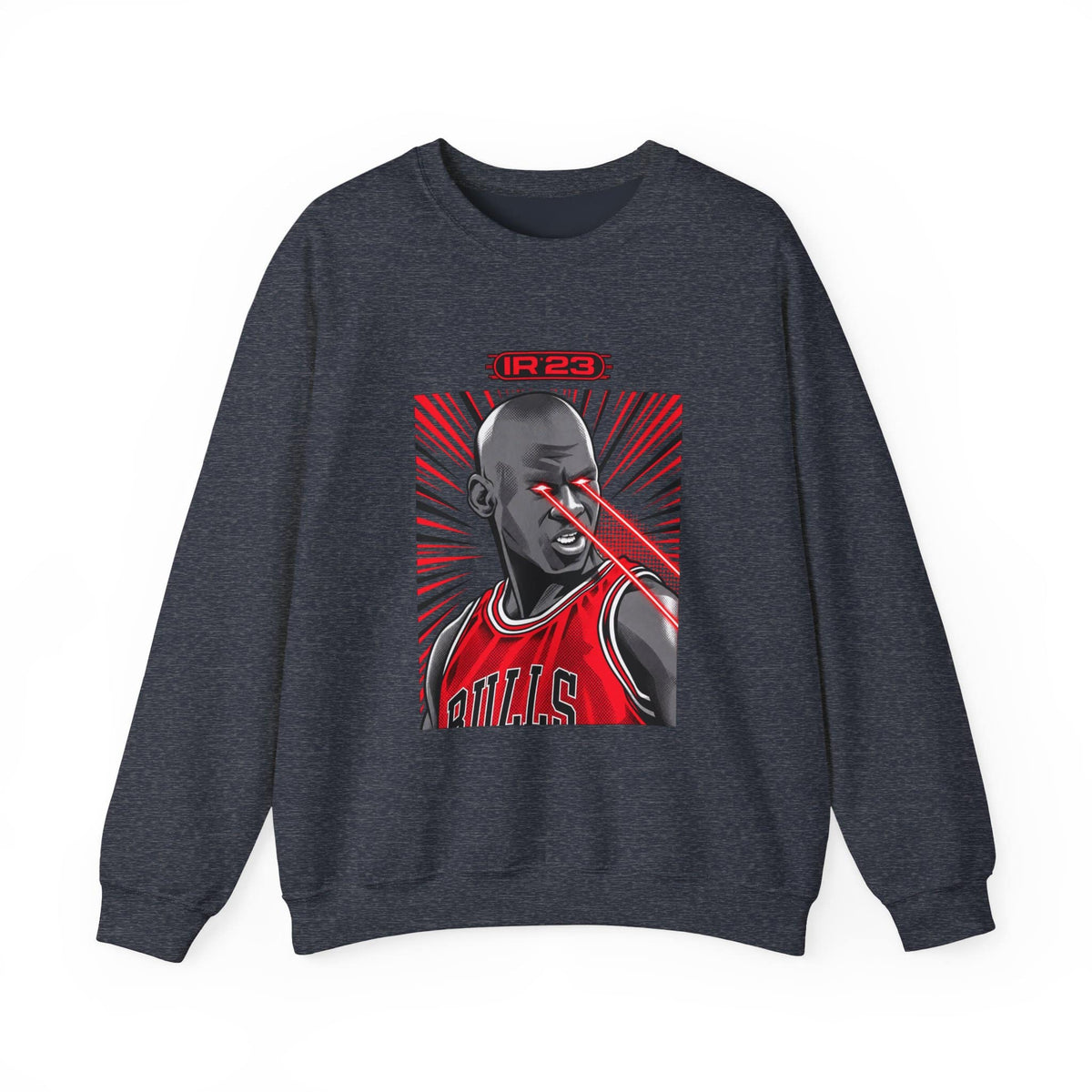 Graphic Print Crewneck Sweatshirt - POD0032 image 24