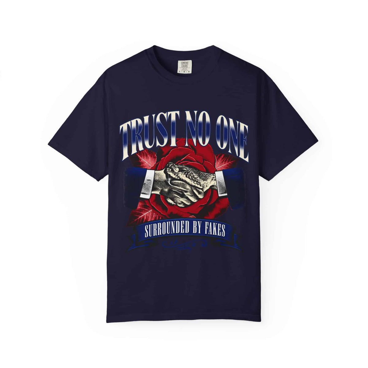 Graphic Print  Unisex Garment-Dyed T-shirt - POD0037 image