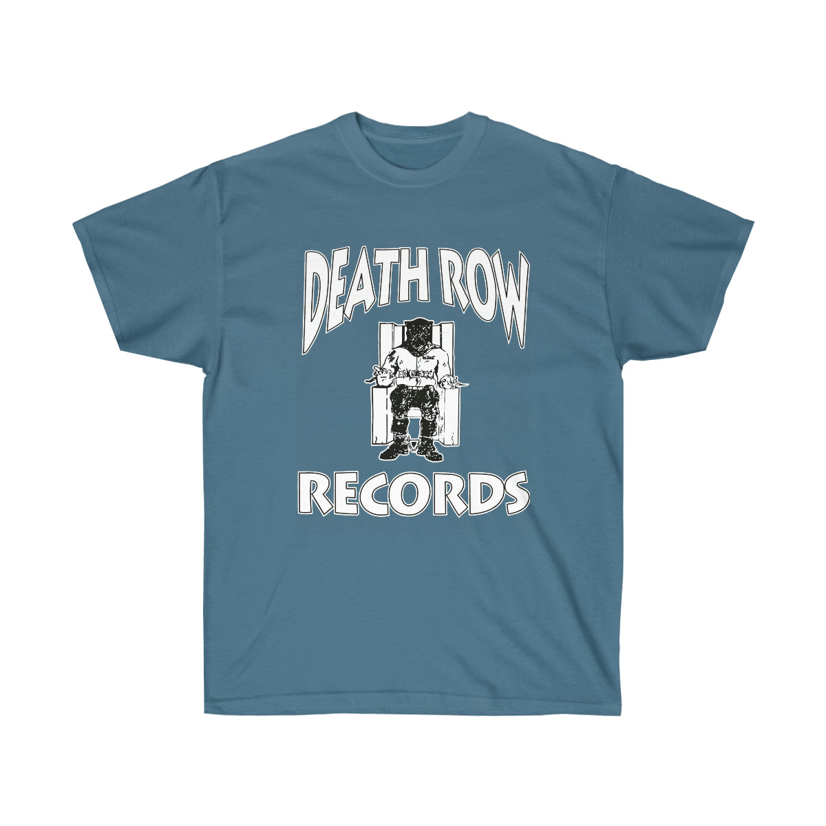 White Death Row Men T-Shirt image 4