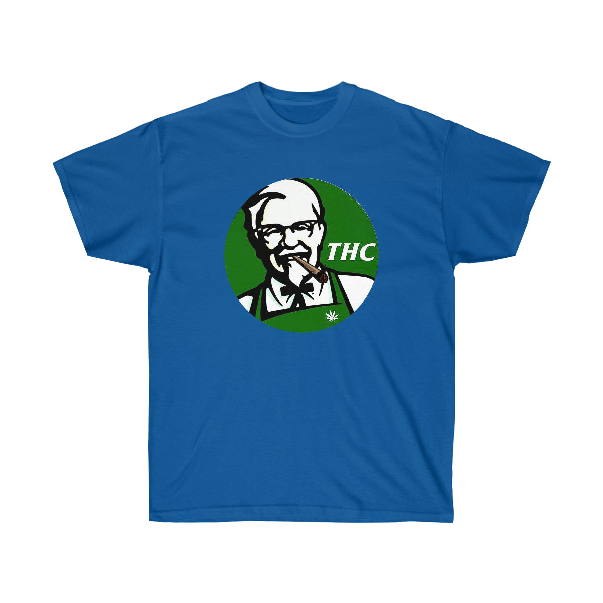 THC King Green Men T-Shirt - Royal, L image
