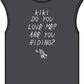 Kiki Loves Me Unisex Garment-Dyed Muscle Tee image