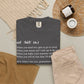 Beef Definition Unisex Garment-Dyed T-shirt image 55