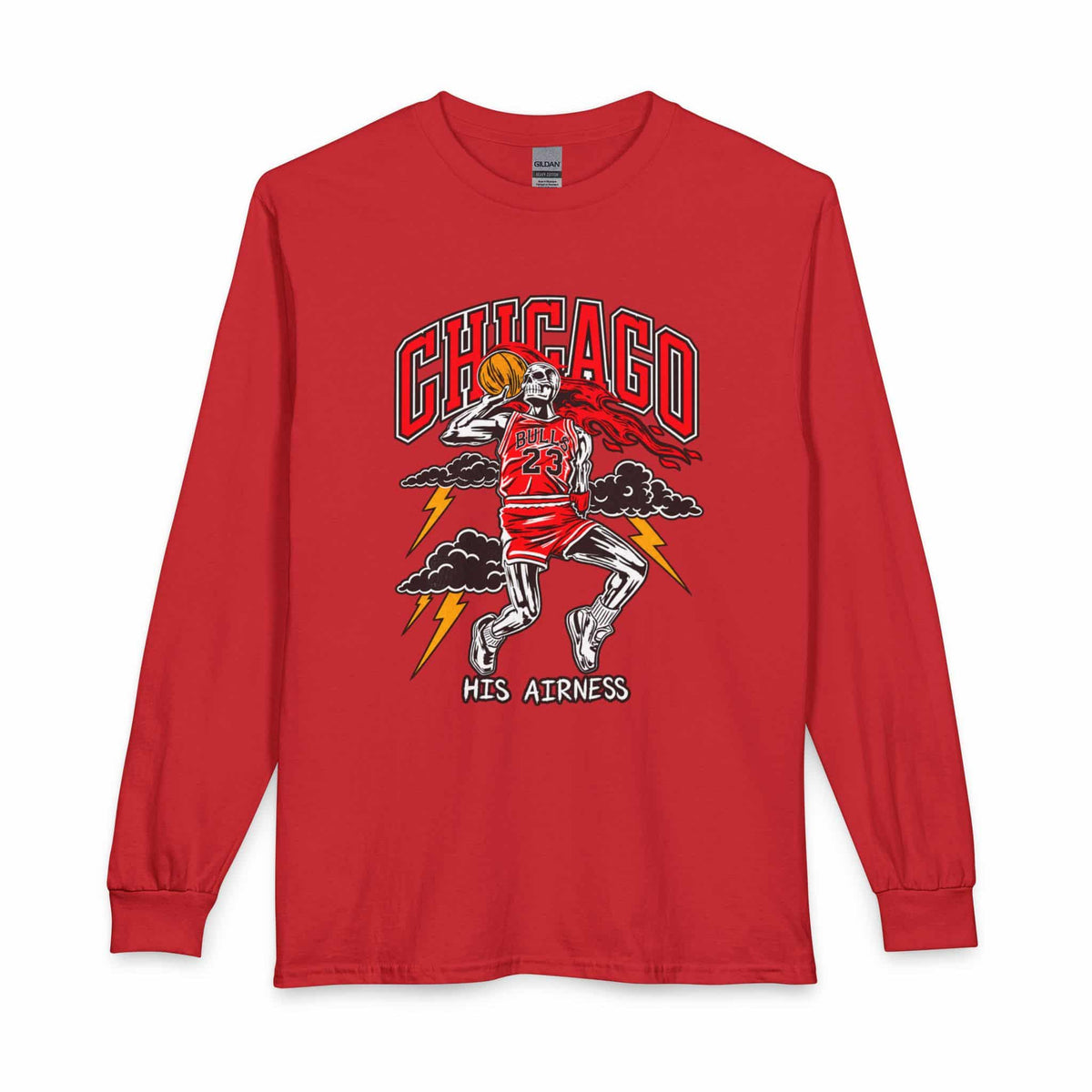 Graphic Print Long Sleeve T-Shirt - POD0038 image 12