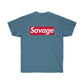 Savage Men T-Shirt - Indigo Blue, XL image