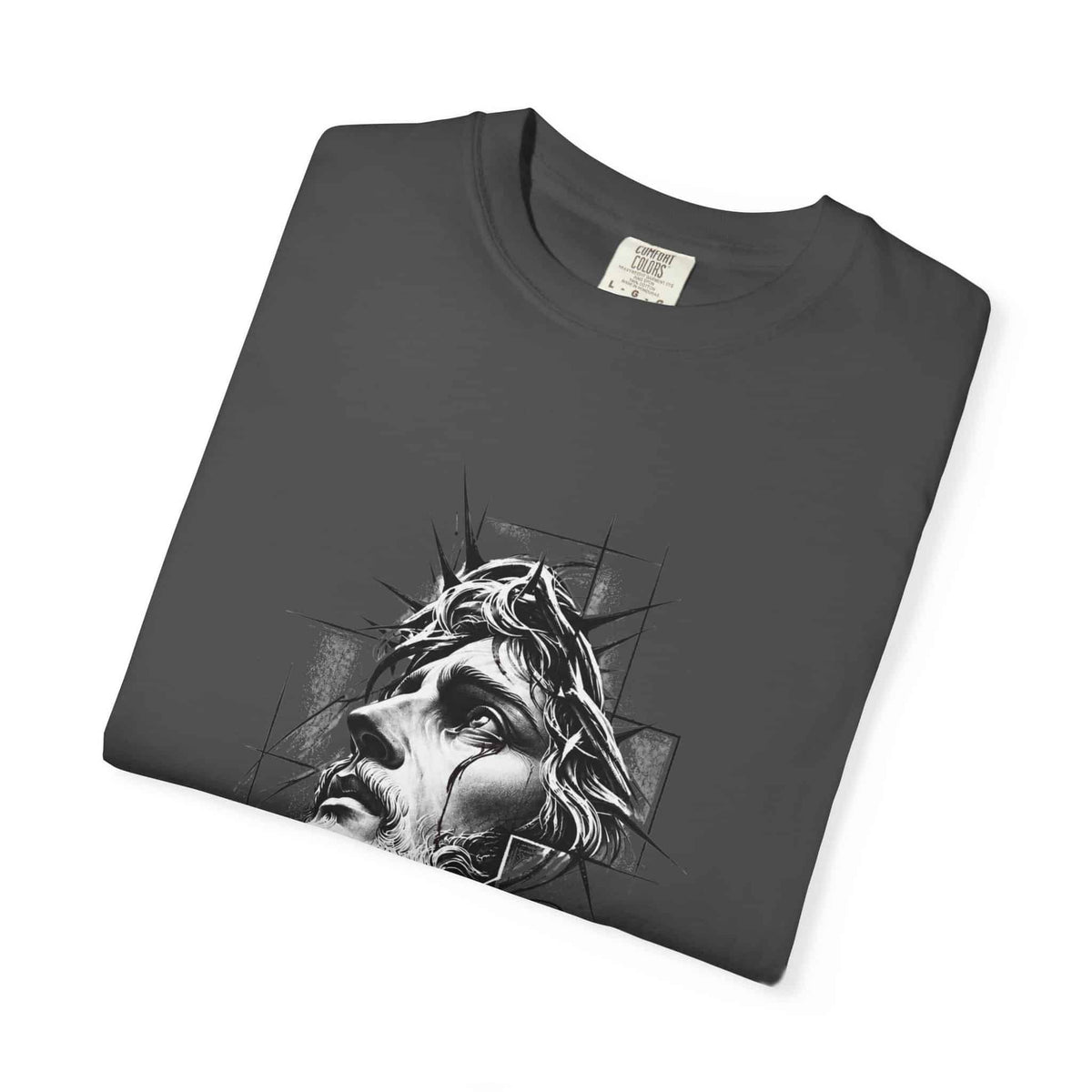 Crown of Faith 1 Unisex Garment-Dyed T-shirt image 84