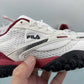 FL Echappe 2 White and Wine-Red Shoes Sneakers - nk0005392 image 11