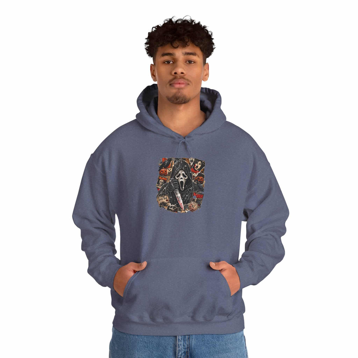 Halloween Horror Hooded Sweatshirt image 81