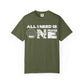 ALL_I_NEED_IS Unisex Garment-Dyed T-shirt image 16
