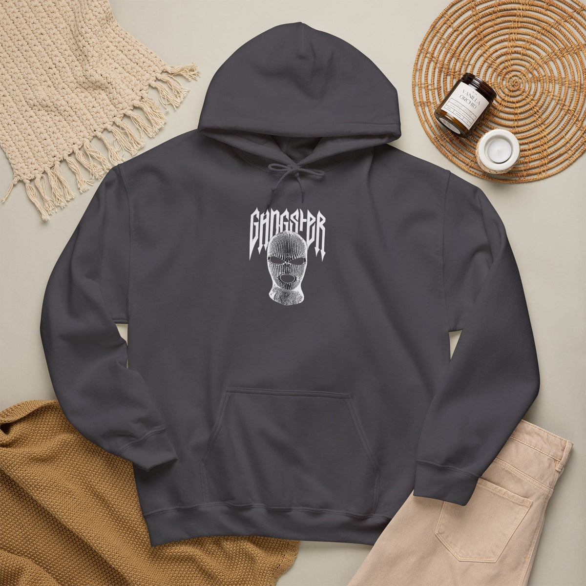 Gangster Mask Hooded Sweatshirt image 52
