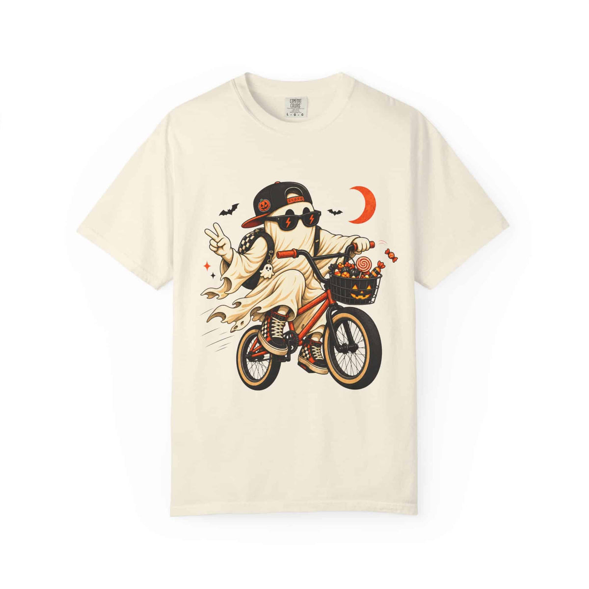 Gangster Mask Unisex Garment-Dyed T-shirt image