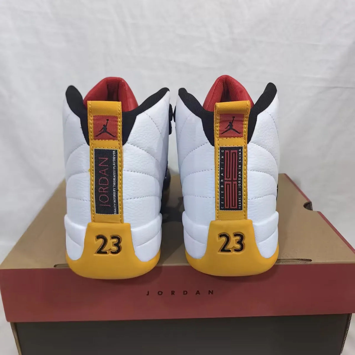 AJ 12 Retro '25 Years in China' Shoes Sneakers - nk0005493 image 8