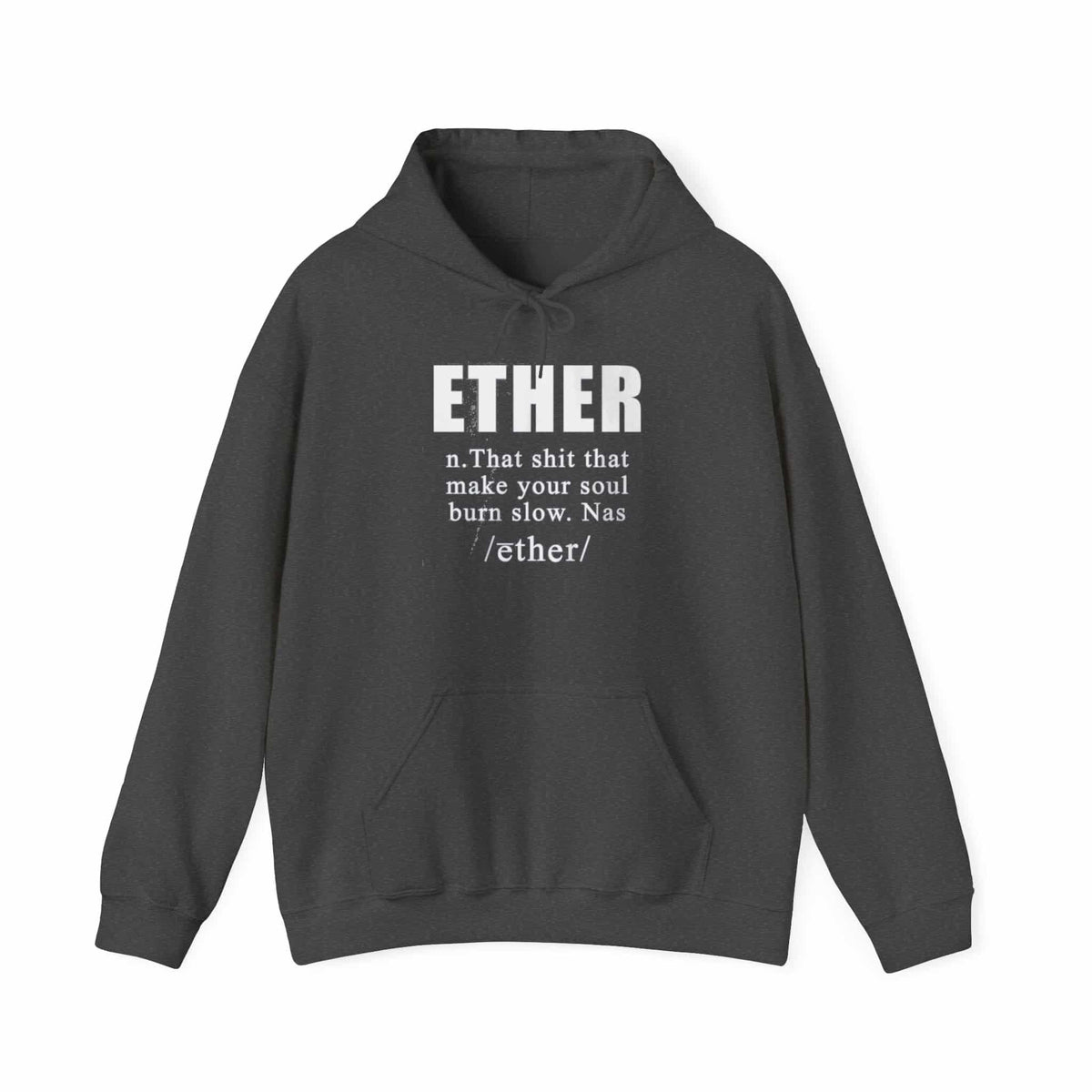 Ether Hooded Sweatshirt - 2XL, Dark Heather image