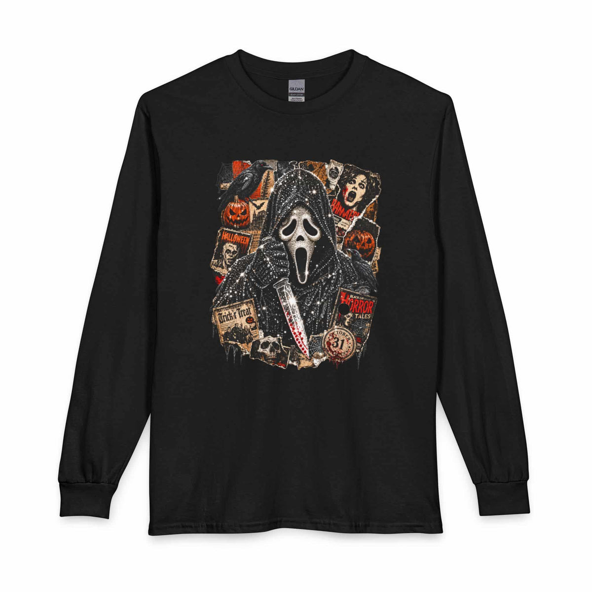 Halloween Horror Long Sleeve T-Shirt image 0