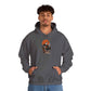Retro Skater Skeleton Halloween Hooded Sweatshirt image 57