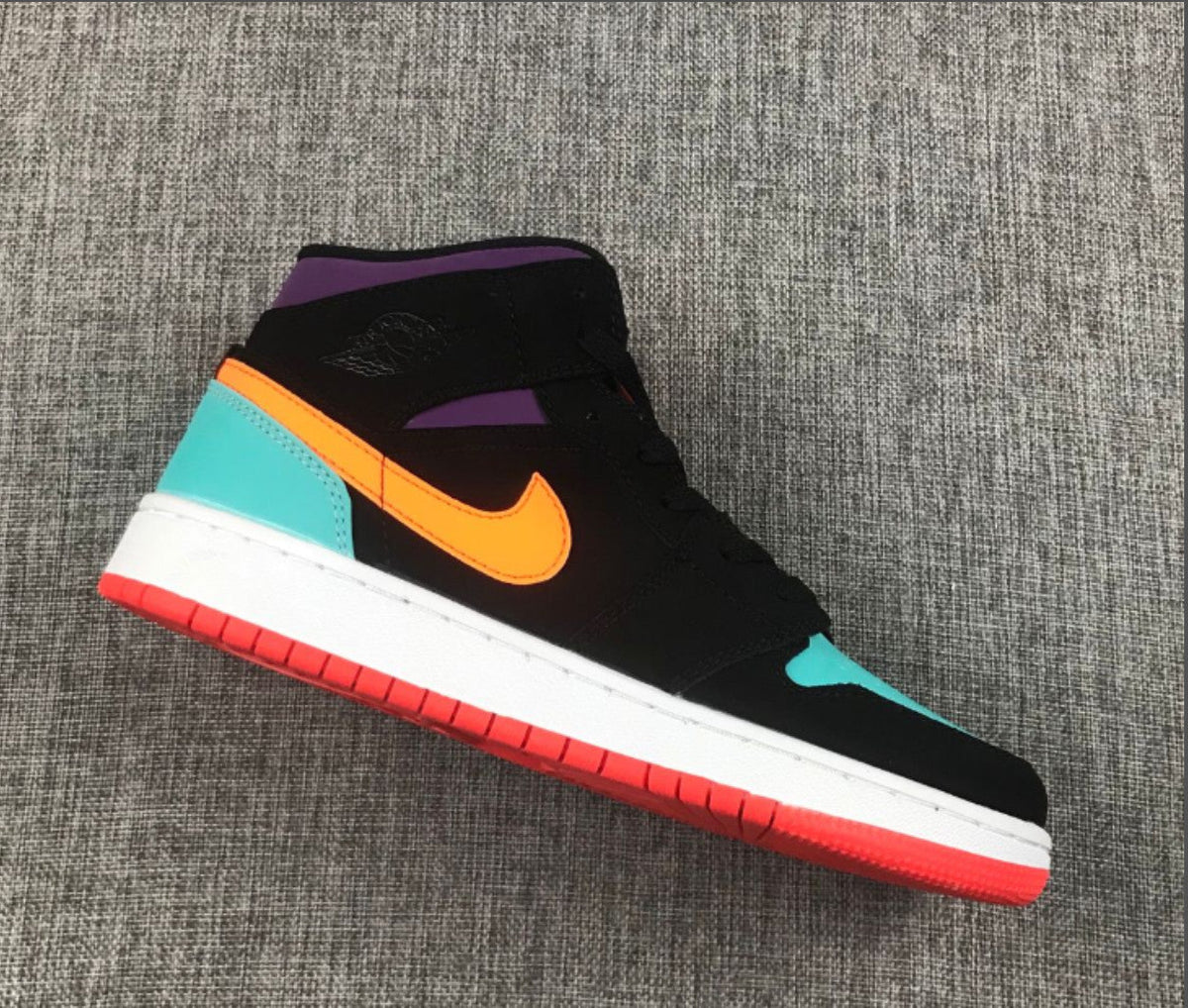 AJ 1 Mid What The Multi-Color Shoes Sneakers - nk0001747 image 5