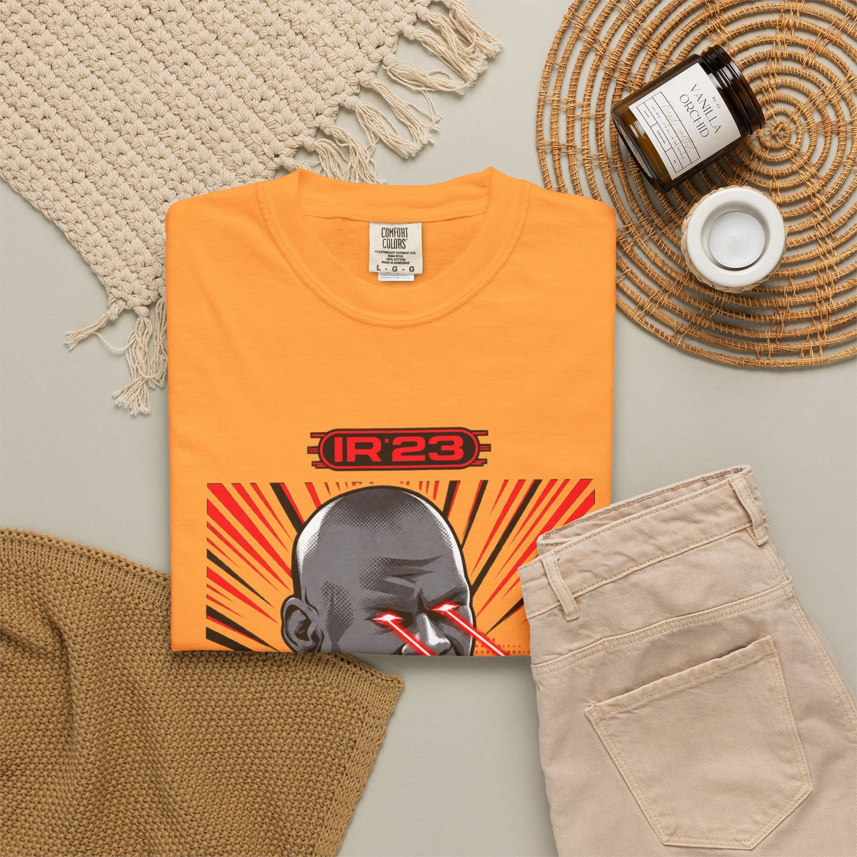 Graphic Print  Unisex Garment-Dyed T-shirt - POD0033 image 27
