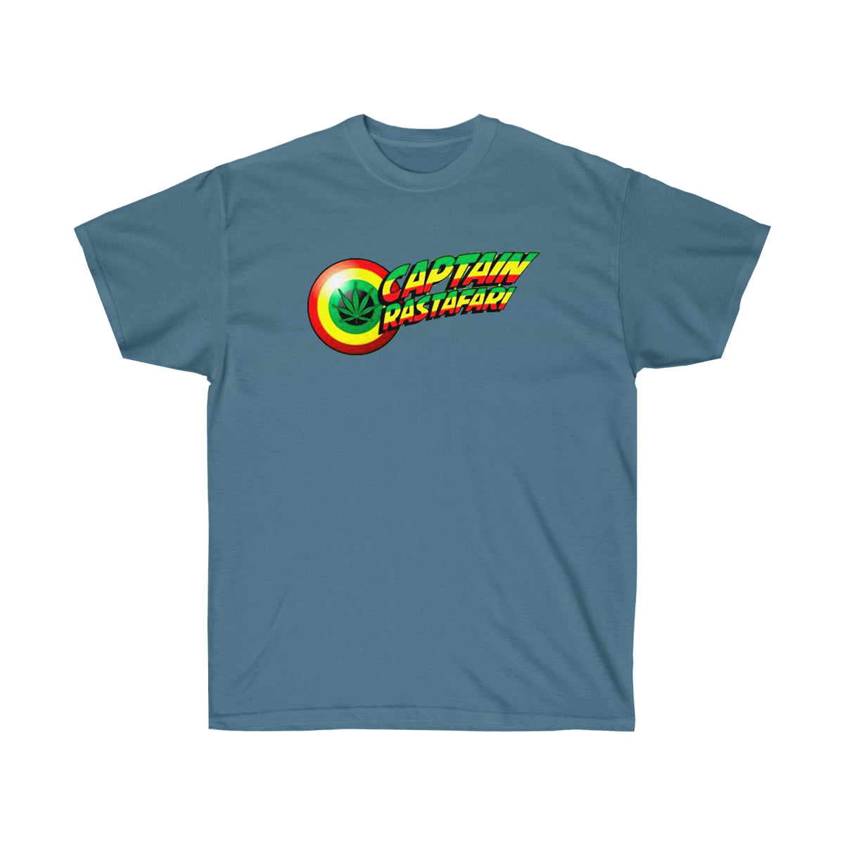 Captain White Men T-Shirt - Indigo Blue, 2XL image