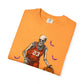 Halloween Basketball Unisex Garment-Dyed T-shirt image 38