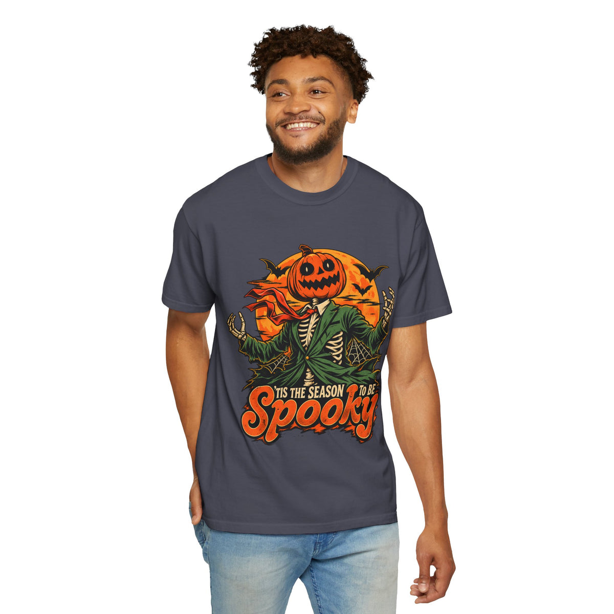 Spooky Season Unisex Garment-Dyed T-shirt image 94