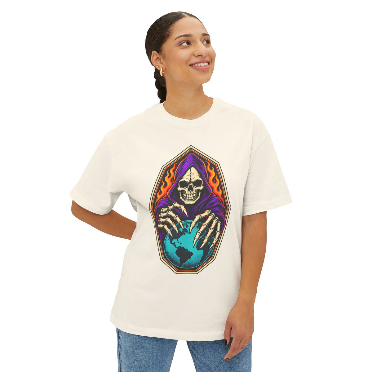 Soul Keeper Unisex Oversized Boxy Tee image 12