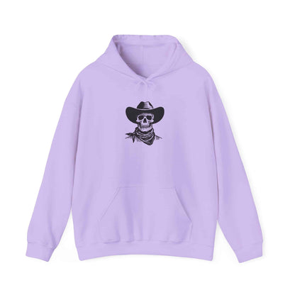 Outlaw Skull Hooded Sweatshirt - 3XL, Orchid image