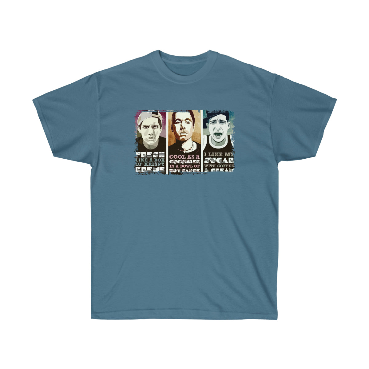 I Like My Sugar With Coffee Men T-Shirt - Indigo Blue, L image