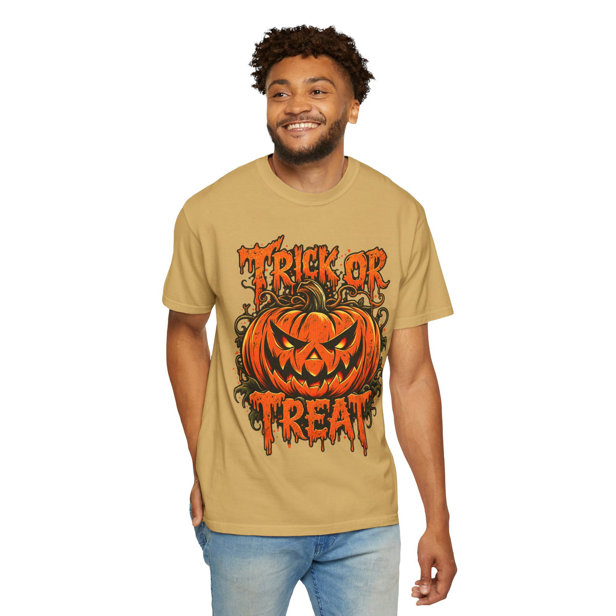 Trick or Treat Unisex Garment-Dyed T-shirt image 45