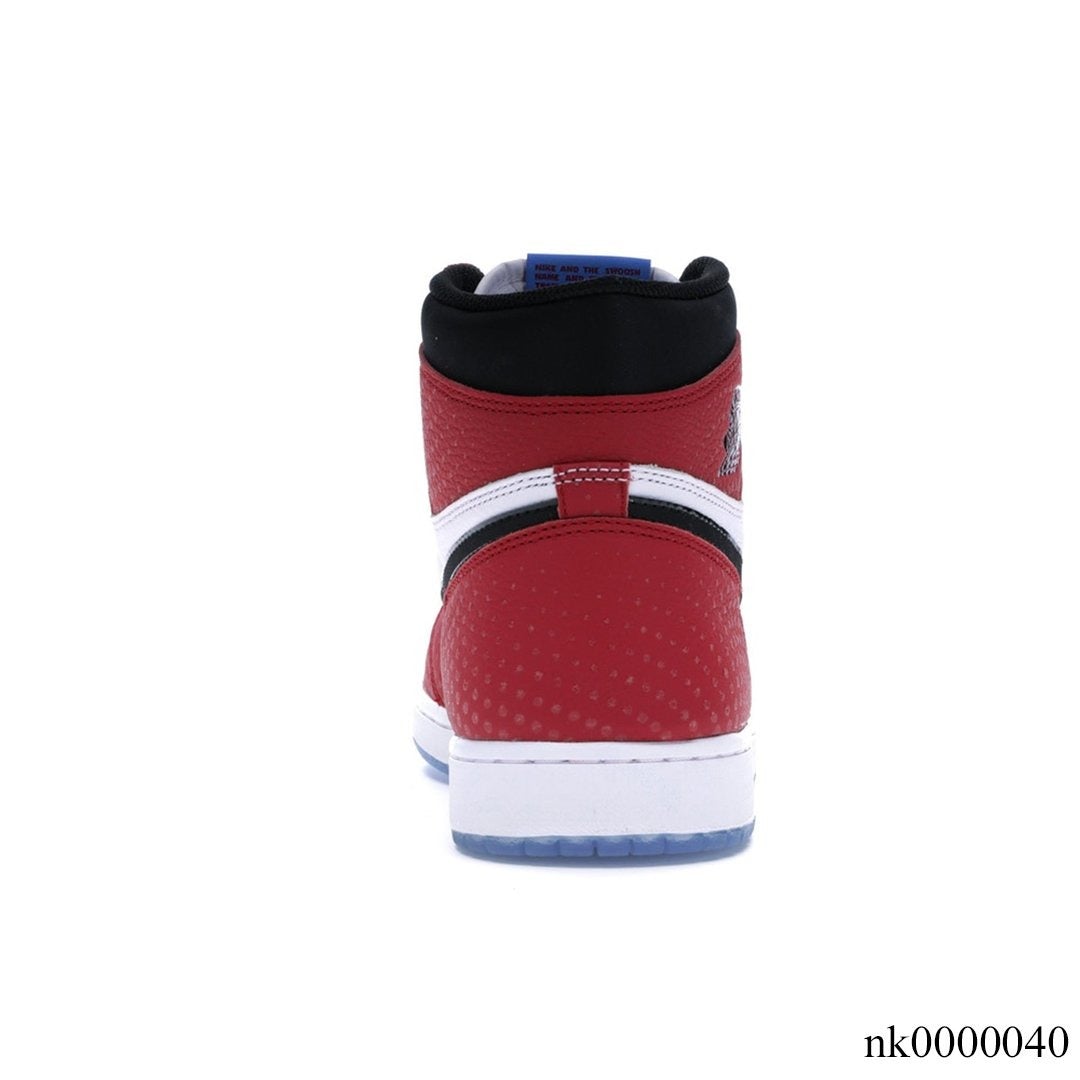 AJ 1 Retro High Spider-Man Origin Story Shoes Sneakers - nk0000040 image 3