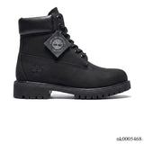 TBL 6 Inch Classic Waterproof Boot Wide ‘Black Nubuck’ Shoes Sneakers - nk0005468 image 0