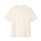 Beef Definition Unisex Oversized Boxy Tee - Natural, S image