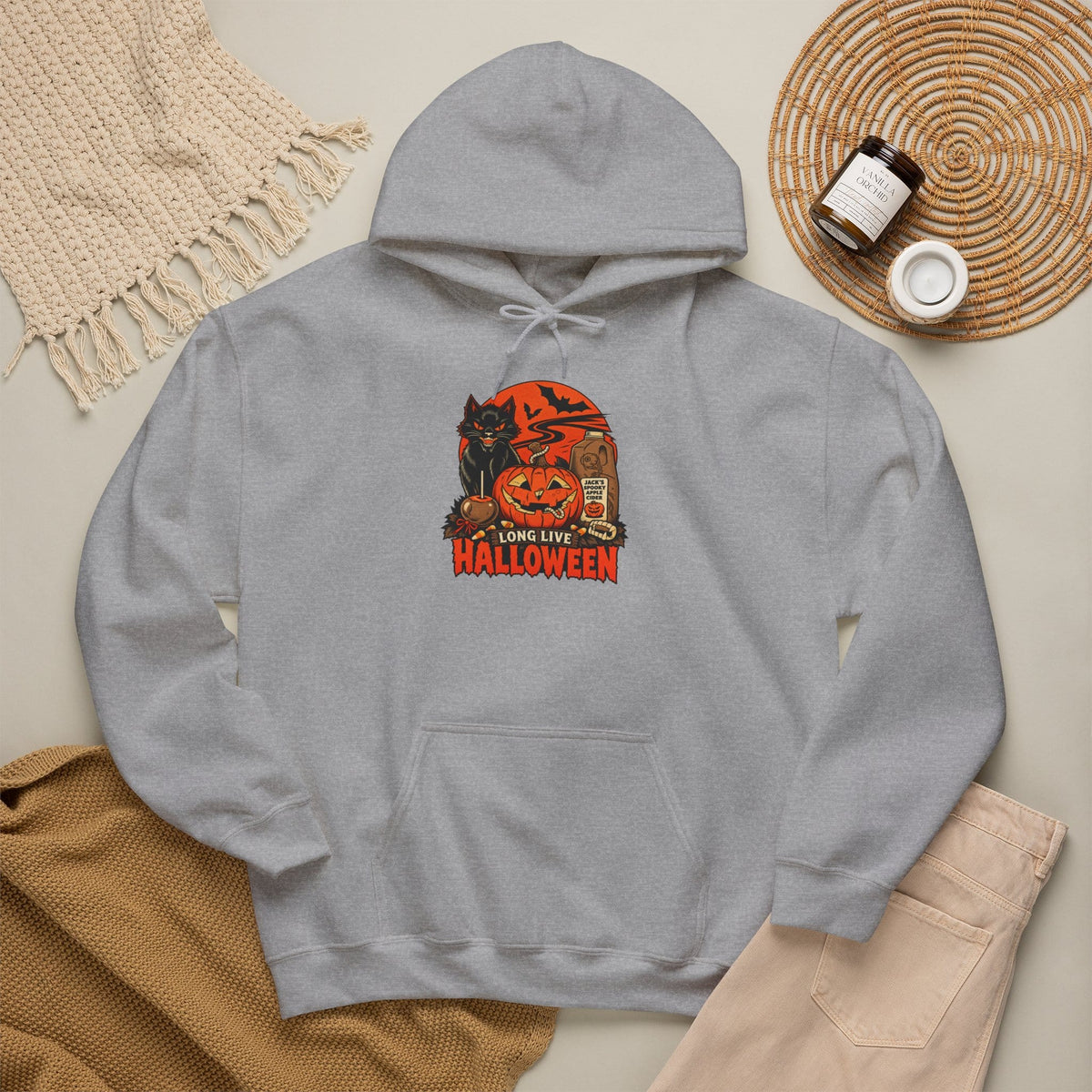 Midnight Cat Hooded Sweatshirt image 117