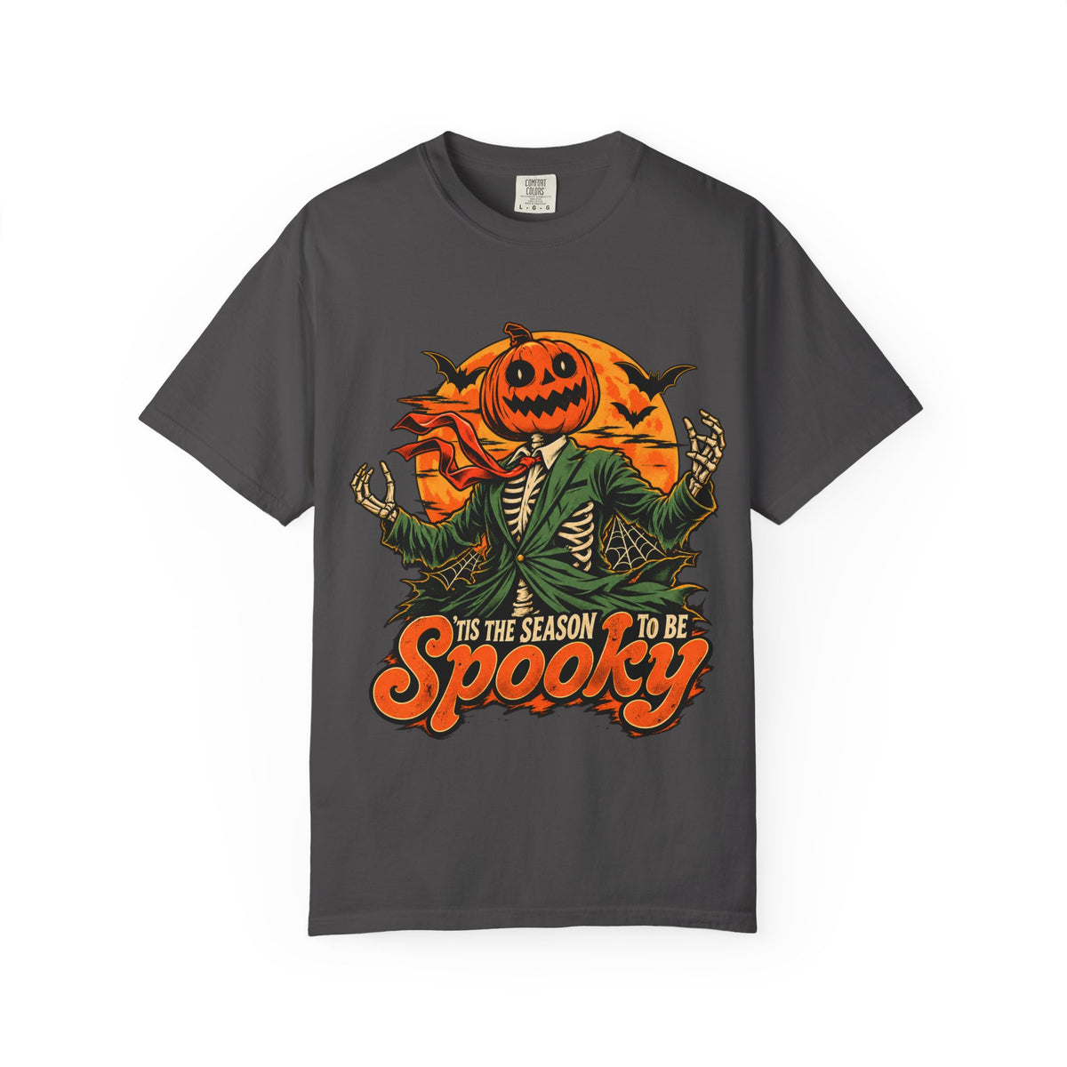 Spooky Season Unisex Garment-Dyed T-shirt image