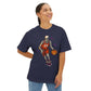 Halloween Basketball Unisex Oversized Boxy Tee image 28