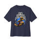 Airborne Legend Unisex Oversized Boxy Tee - Navy, XS image