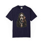 Halloween Ghostface Unisex Garment-Dyed T-shirt image